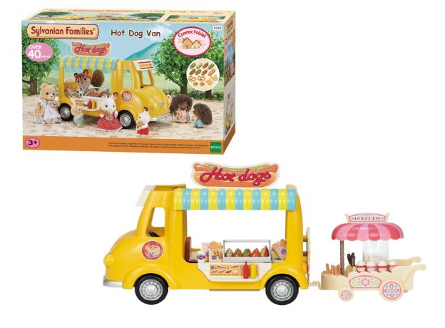 ماشین هات داگ فروشی عروسک های Sylvanian Families, image 