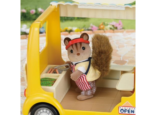 ماشین هات داگ فروشی عروسک های Sylvanian Families, image 3