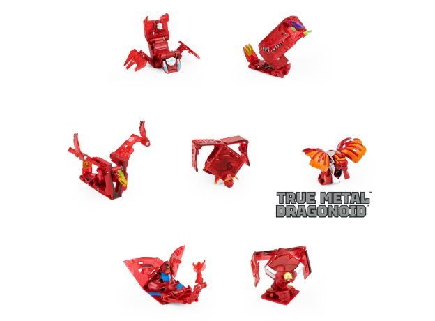 پک 7 در 1 باگوکان Bakugan سری GeoGan Rising مدل Dragonoid, image 5