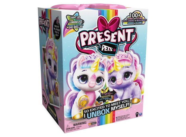 یونیکورن سورپرایزی رباتیک Present Pets مدل Unicorn, image 