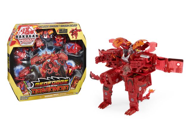 پک 7 در 1 باگوکان Bakugan سری GeoGan Rising مدل Dragonoid, image 