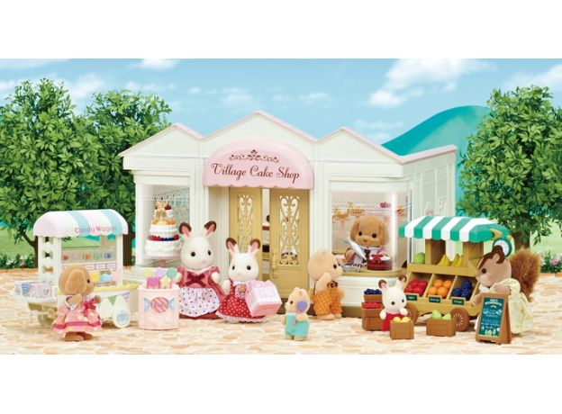 چرخ دستی میوه فروشی عروسک های Sylvanian Families, image 4