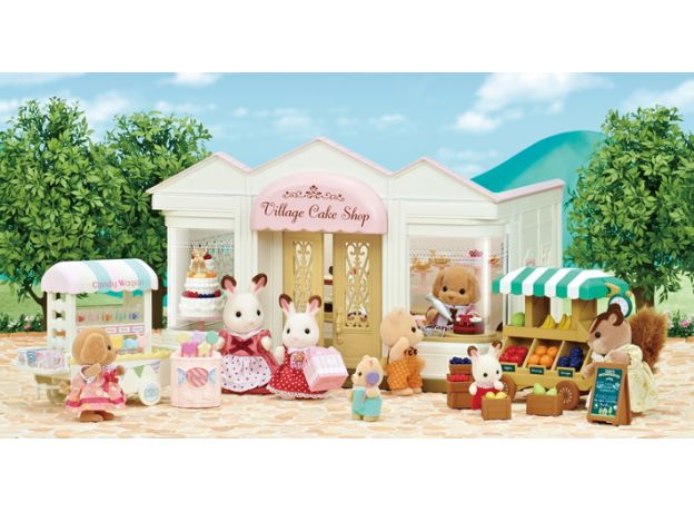 چرخ دستی میوه فروشی عروسک های Sylvanian Families, image 4