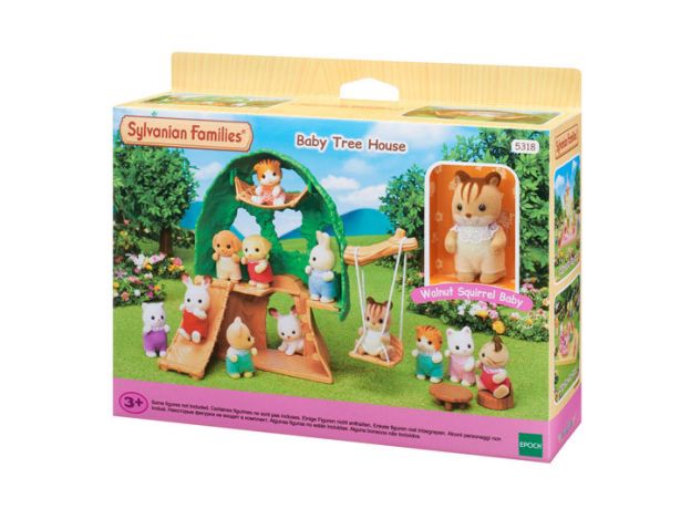 خانه درختی به همراه عروسک سنجاب Sylvanian Families, image 7