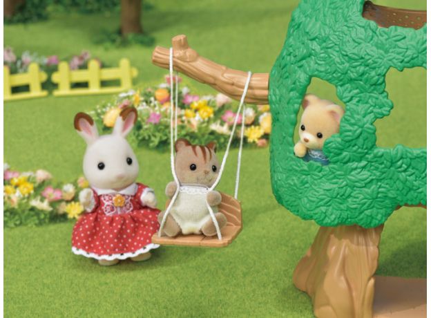 خانه درختی به همراه عروسک سنجاب Sylvanian Families, image 4