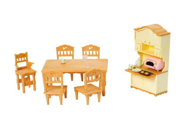 ست اتاق ناهار خوری عروسک های Sylvanian Families, image 4