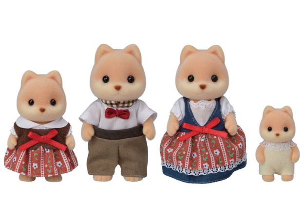 خانواده 4 نفری سگ های کارامل Sylvanian Families, image 4