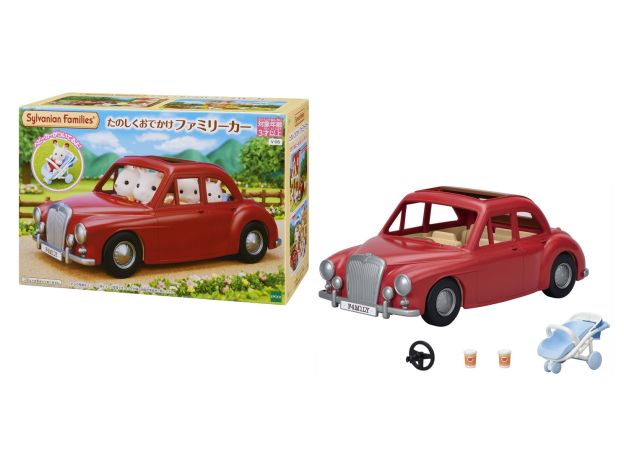 ماشین خانواده به همراه کالسکه کودک Sylvanian Families, image 