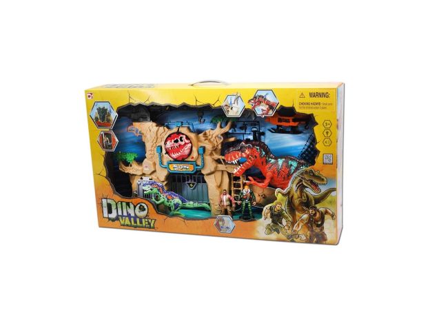 ست بازی شکارچیان دایناسور Dino Valley مدل Dino Gate Breakout, image 3