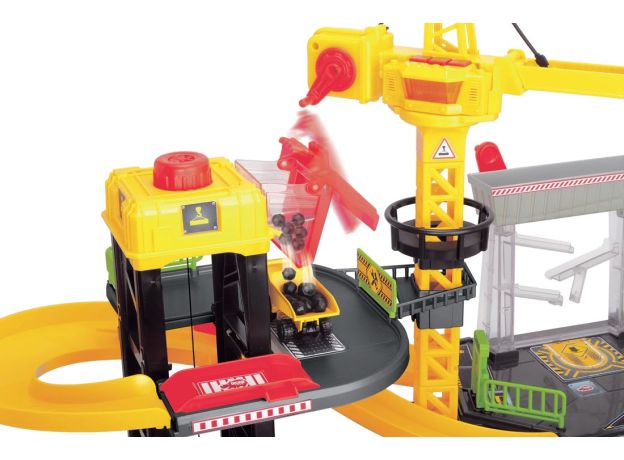 ست ساخت و ساز عمرانی Dickie Toys همراه با 4 ماشین, image 8