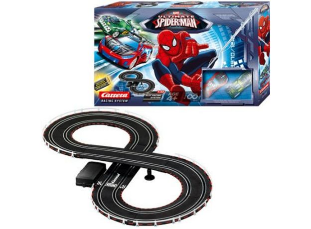 پیست ماشین مسابقه‌ای اسپایدرمن 2.4 متری Carrera Ultimate Spider Man, image 