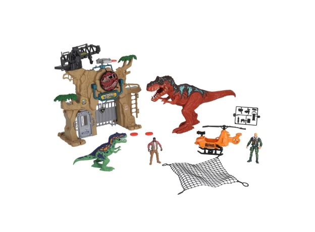 ست بازی شکارچیان دایناسور Dino Valley مدل Dino Gate Breakout, image 4