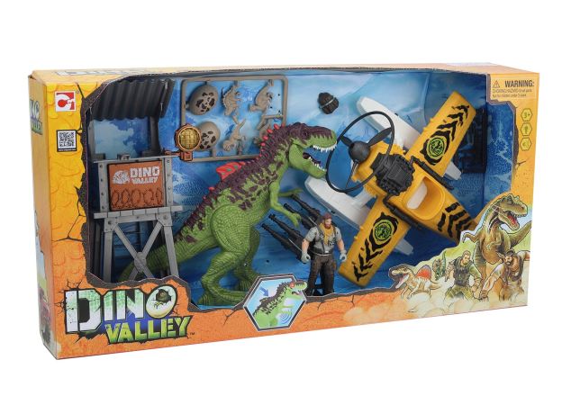 ست بازی شکارچیان دایناسور Dino Valley مدل Seaplane Dino Mission, image 3