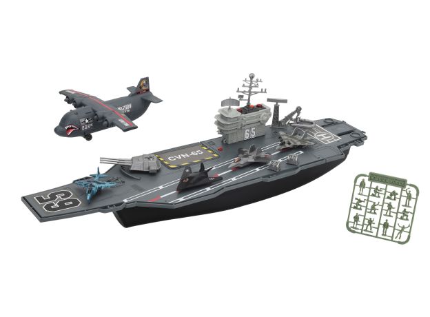 ست بازی ناو جنگی به همراه 4 جت سربازهای Soldier Force مدل Assault Carrier, image 4