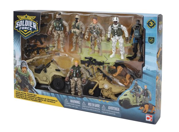 ست بازی سربازهای Soldier Force مدل Team Patrol Figure Set, image 3