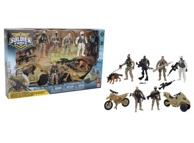 ست بازی سربازهای Soldier Force مدل Team Patrol Figure Set, image 