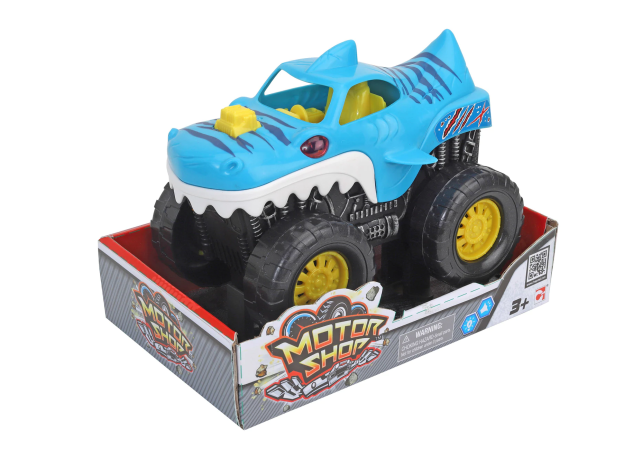 ماشين 19 سانتی Motorshop سری Monster Truck مدل آبی, تنوع: 548067-Motor Shop Blue, image 2