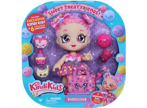 عروسک Kindi Kids مدل Bubbleisha, image 7