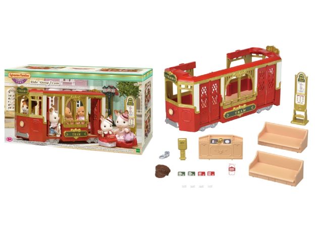 تراموا شهری عروسک های Sylvanian Families, image 