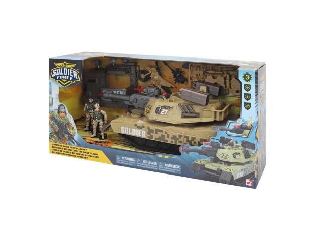 ست بازی تانک زرهی سربازهای Soldier Force مدل Armored Siege Tank, image 4