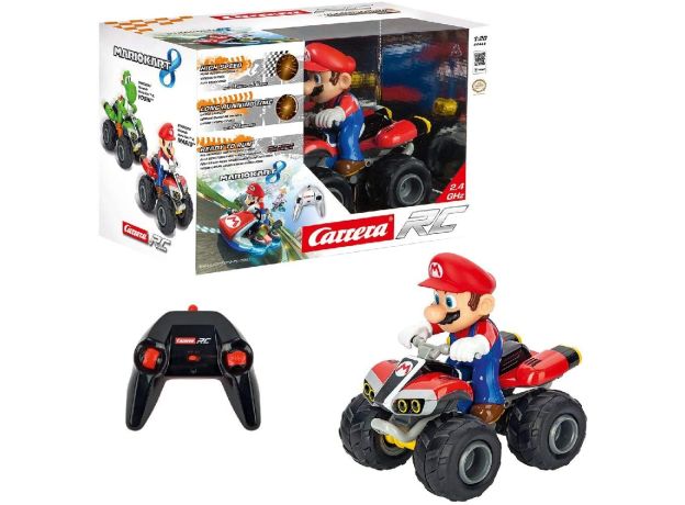 موتور چهارچرخ کنترلی Carrera مدل Mario Quad با مقیاس 1:20, image 