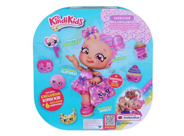 عروسک Kindi Kids مدل Bubbleisha, image 5