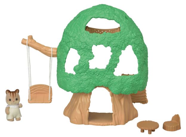 خانه درختی به همراه عروسک سنجاب Sylvanian Families, image 5