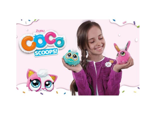 عروسک 9 سانتی پولیشی Coco Scoops مدل Razzle, image 3