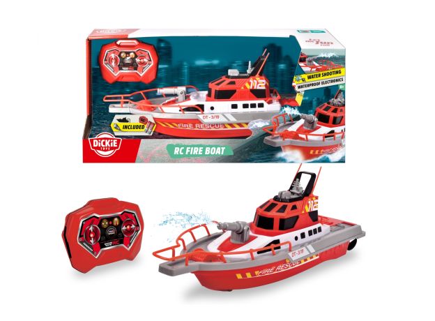 قایق آتش نشانی کنترلی Dickie Toys, image 