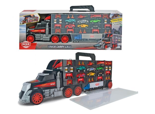 کامیون حمل ماشین 62 سانتی Dickie Toys مدل Carry Case, image 