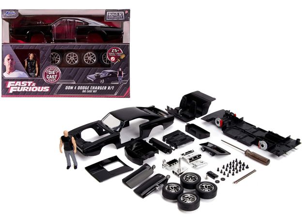 ماشین فلزی دوج ساختنی Fast & Furious مدل Charger با مقیاس 1:24 به همراه فیگور, image 