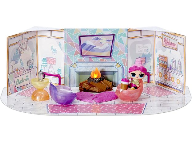 عروسک LOL Surprise سری Hang out Spaces Winter Chill مدل Cozy Babe Doll, image 4