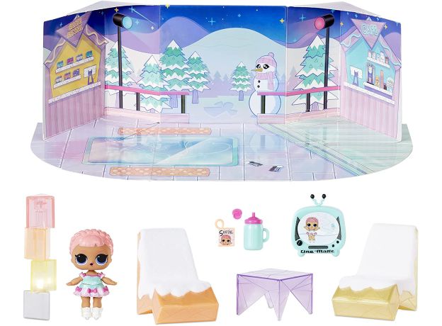 عروسک LOL Surprise سری Hang out Spaces Winter Chill مدل Ice Sk8er Doll, image 3