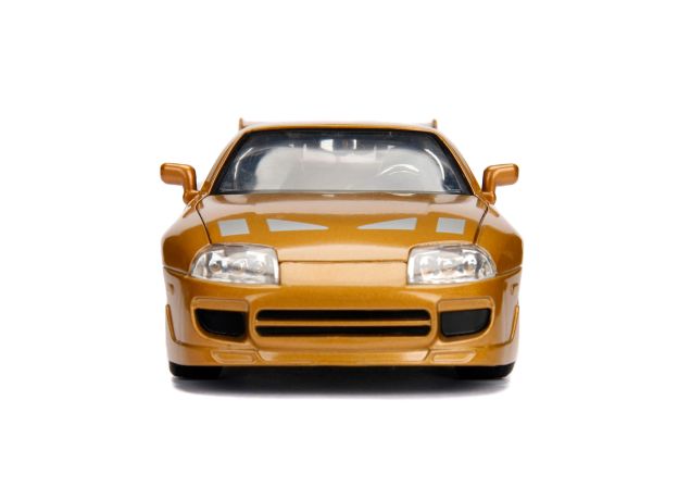 ماشین فلزی طلایی تویوتا Fast & Furious مدل Supra با مقیاس 1:24, image 2
