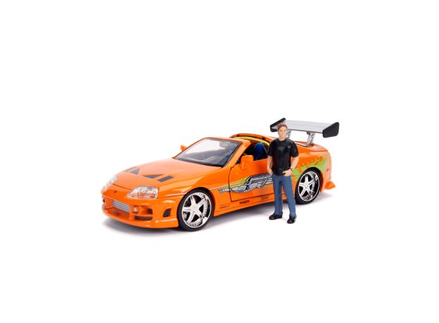 ماشین فلزی تویوتا ساختنی Fast & Furious مدل Supra با مقیاس 1:24 به همراه فیگور, image 2