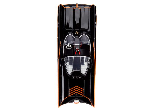 ماشین کلاسیک Batmobile و فیگورهای فلزی رابین و بتمن با مقیاس 1:18, image 16
