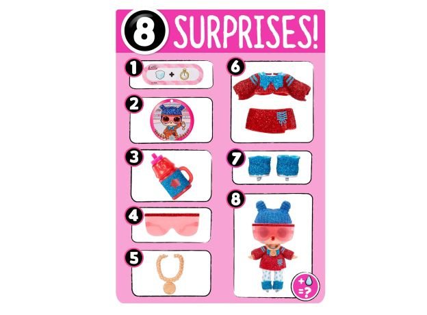 عروسک LOL Surprise سری All-Star B.B. مدل Winter Games Sparkly Dolls, image 5