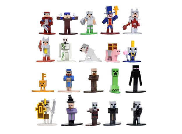 ست 20 تایی فیگورهای فلزی Minecraft Dungeons, image 3