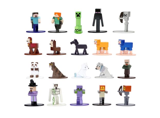 ست 20 تایی فیگورهای فلزی Minecraft, image 2