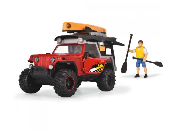 ست ماجراجویی Dickie Toys همراه با ماشین Jeepster و قایق, image 2