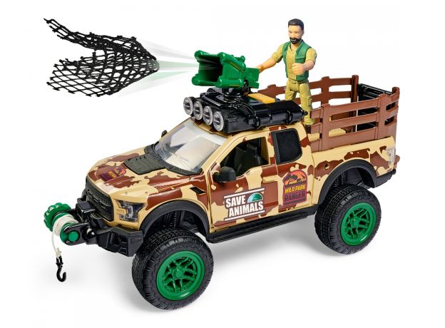 ست سافاری Dickie Toys همراه با ماشین Ford Raptor, image 3