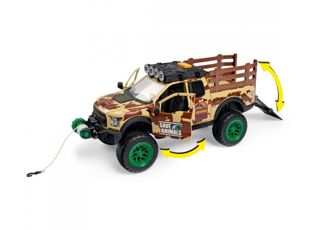 ست سافاری Dickie Toys همراه با ماشین Ford Raptor, image 5