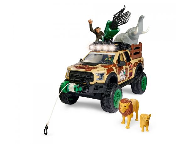 ست سافاری Dickie Toys همراه با ماشین Ford Raptor, image 7