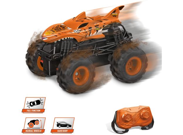 ماشین Hot Wheels سری Monster Trucks مدل نارنجی با مقیاس 1:43, image 