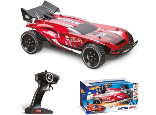 ماشین کنترلی Hot Wheels مدل Gator با مقیاس 1:10, image 2