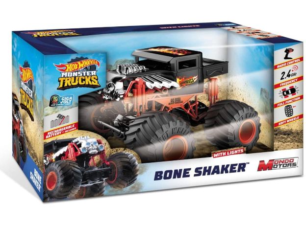 ماشین کنترلی Hot Wheels سری Monster Trucks مدل Bone Shaker با مقیاس 1:14, image 8