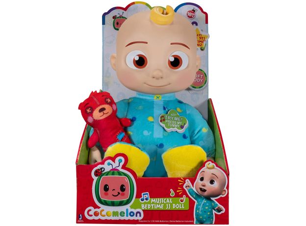 عروسک پولیشی 30 سانتی موزیکال جی جی CoComelon, تنوع: CMW0016-JJ Doll, image 15