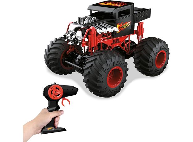 ماشین کنترلی Hot Wheels سری Monster Trucks مدل Bone Shaker با مقیاس 1:14, image 3