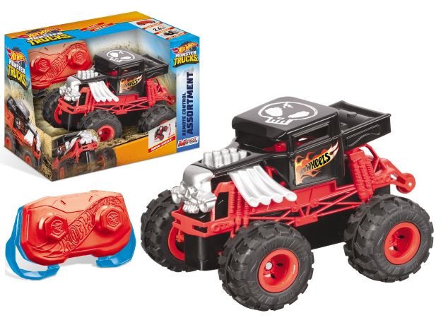 ماشین Hot Wheels سری Monster Trucks مدل مشکی با مقیاس 1:43, image 