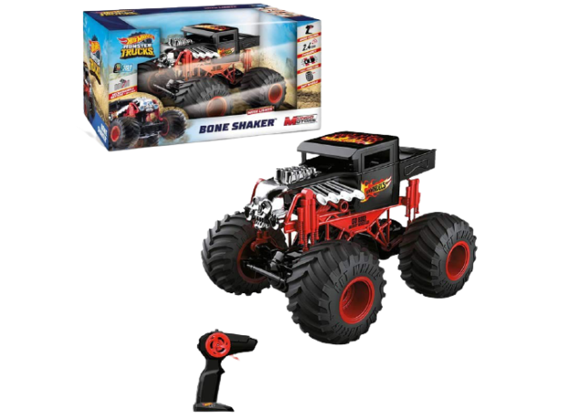 ماشین کنترلی Hot Wheels سری Monster Trucks مدل Bone Shaker با مقیاس 1:14, image 